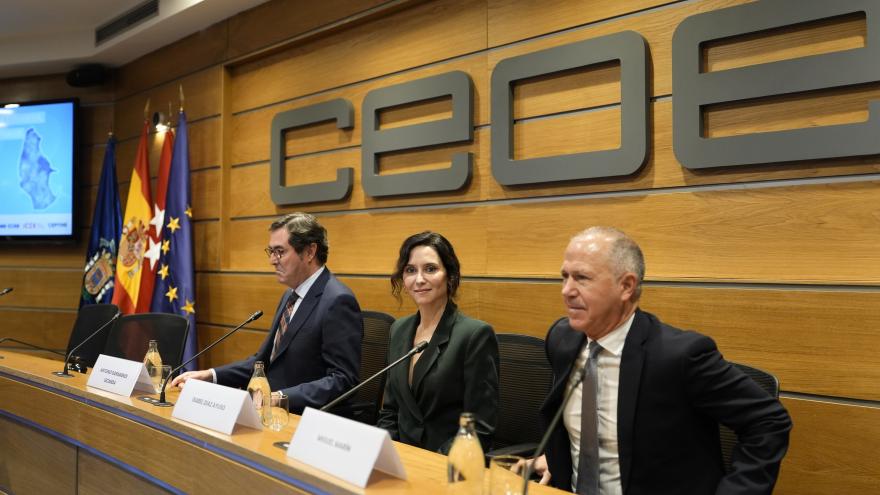 Díaz Ayuso anuncia que Madrid ayudará a Melilla para desarrollar su Ley de Mercado Abierto y “seguir derribando trabas burocráticas” La presidenta Isabel Díaz Ayuso