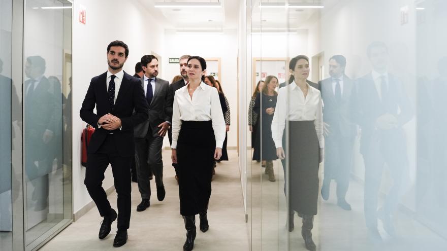 Díaz Ayuso inaugura el Palacio de Justicia de Torrejón de Ardoz que atiende a más de 230.000 personas de once municipios  La presidenta Isabel Díaz Ayuso