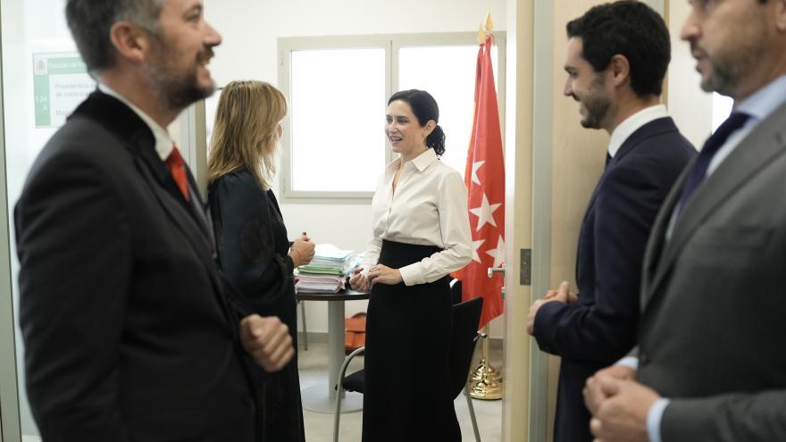 Díaz Ayuso inaugura el Palacio de Justicia de Torrejón de Ardoz que atiende a más de 230.000 personas de once municipios  La presidenta Isabel Díaz Ayuso