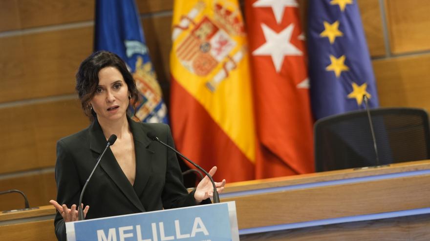 Díaz Ayuso anuncia que Madrid ayudará a Melilla para desarrollar su Ley de Mercado Abierto y “seguir derribando trabas burocráticas” La presidenta Isabel Díaz Ayuso
