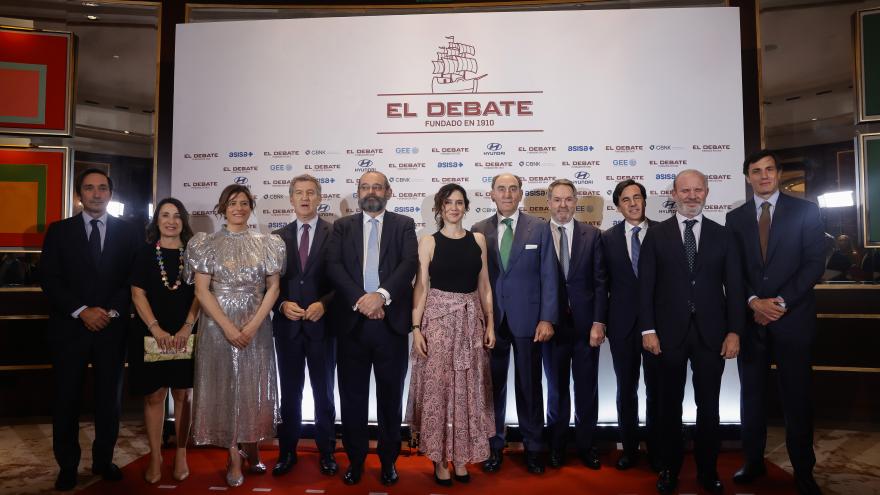 La presidenta Díaz Ayuso en la entrega de los III Premios Proyección de España