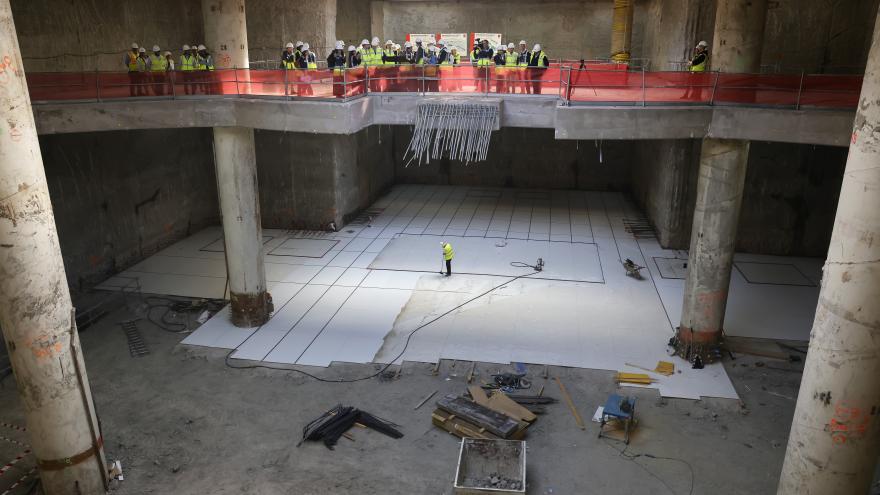 La Comunidad de Madrid presenta el proyecto de restauración del Parque Madrid Río, integrado en las obras de ampliación de la Línea 11 de Metro El viceconsejero García