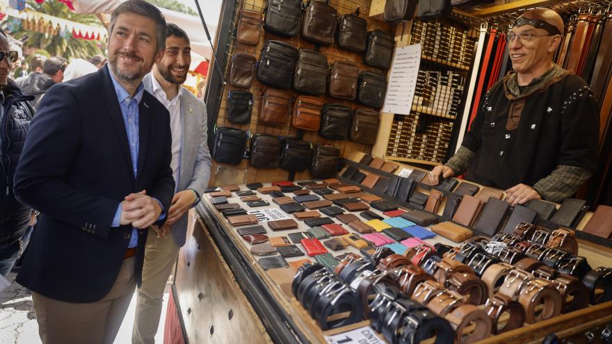 Miguel Ángel García Martín en la Gran Feria Medieval de El Álamo