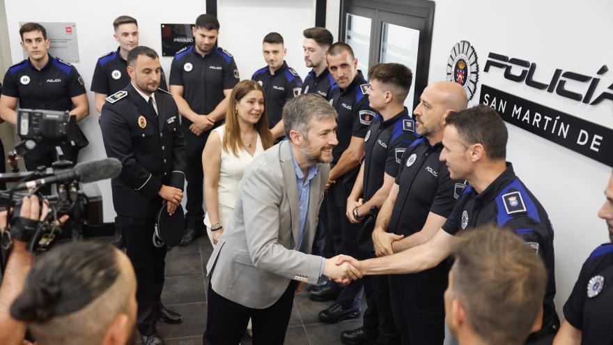 La Comunidad de Madrid invierte 1,2 millones en el nuevo Centro de Emergencias de San Martín de Valdeiglesias El consejero García Martín