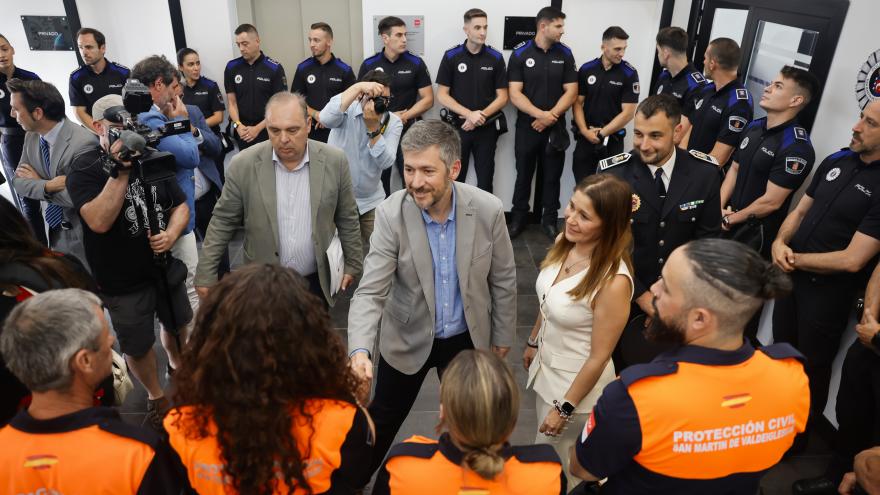 La Comunidad de Madrid invierte 1,2 millones en el nuevo Centro de Emergencias de San Martín de Valdeiglesias El consejero García Martín