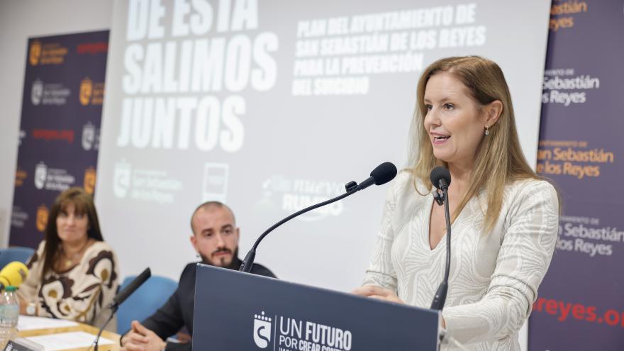 La Comunidad de Madrid colabora en la campaña Un nuevo rumbo para concienciar sobre la prevención del suicidio La consejera Dávila