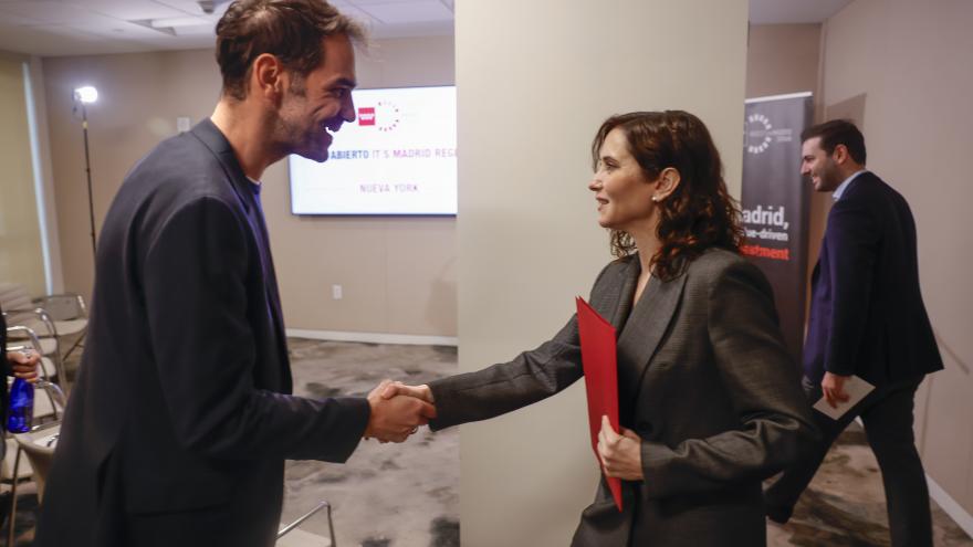 La presidenta Isabel Díaz Ayuso