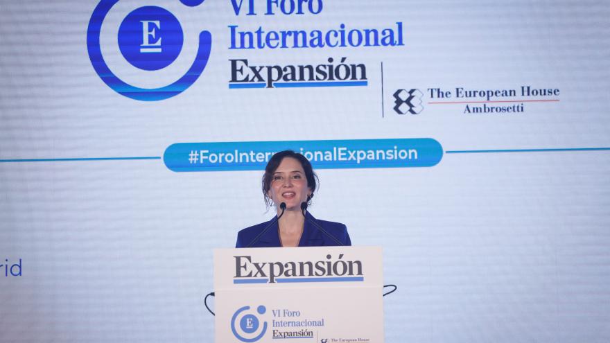 La presidenta Isabel Díaz Ayuso