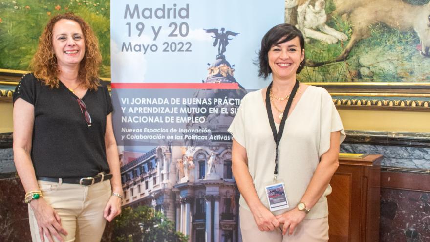 Participantes del Gobierno de les Illes Balears junta a la enara conmemorativa de VI Jornada de BBPP del SNE celebrada en Madrid