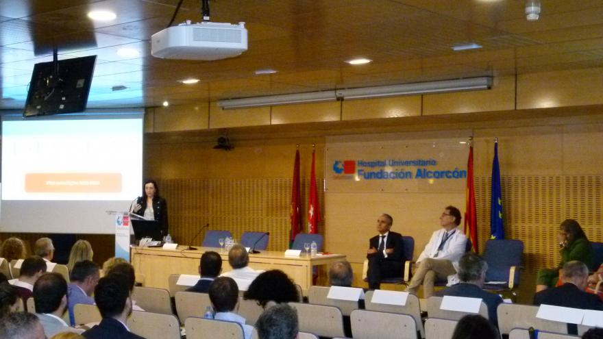 Ana Belén Álvarez Soto, adjunta a la Gerencia del Hospital de Bellvitge ponente de la primera mesa