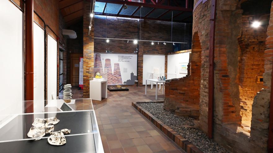 Vista de una sala de exposiciones