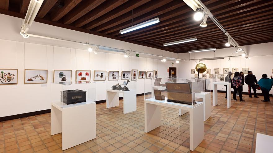 Vista de una sala de exposiciones