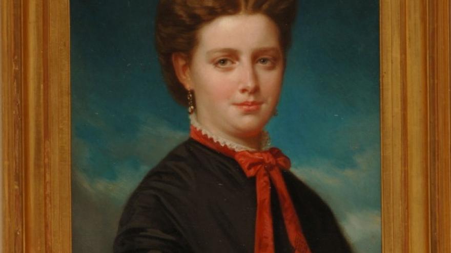 ‘Retrato femenino’ 1862 Luis de Madrazo