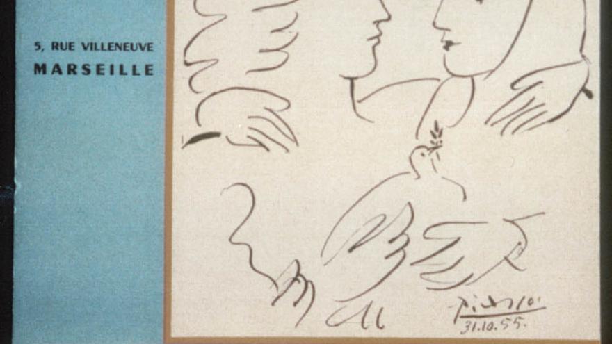 Calendario con dibujos de Picasso