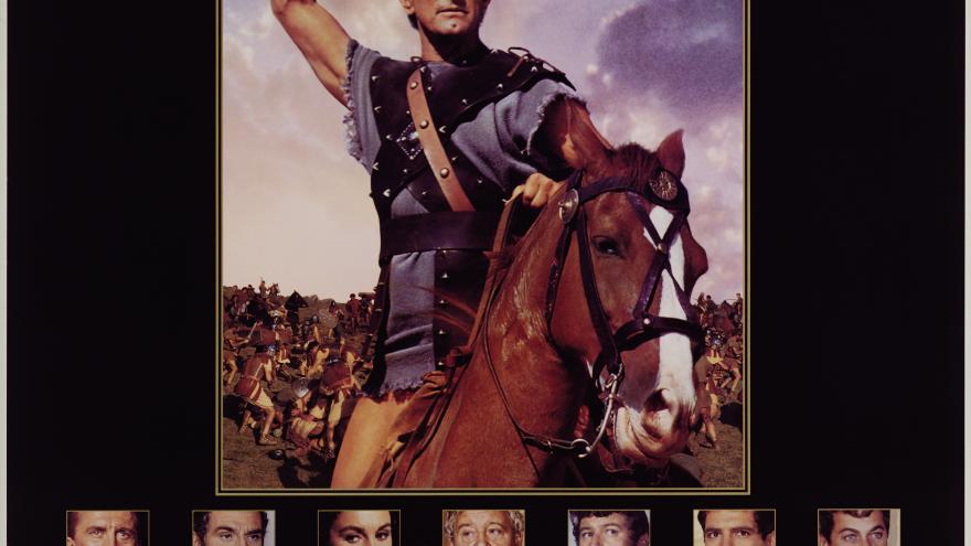 Cartel película Espartaco