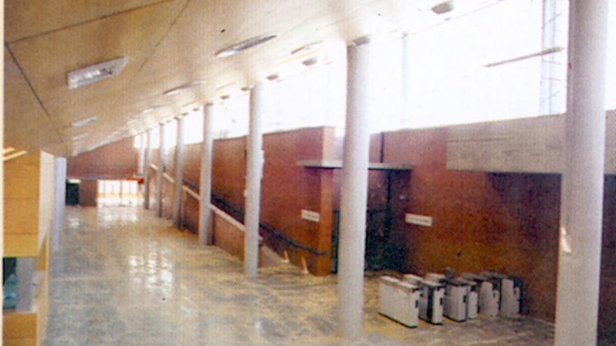 Vista vestíbulo estación de El Pozo