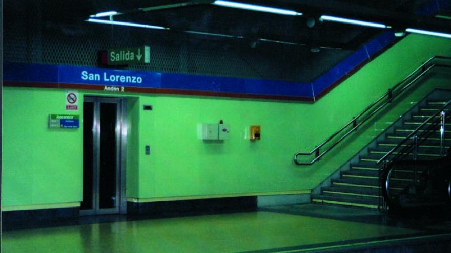 Vista estación San Lorenzo