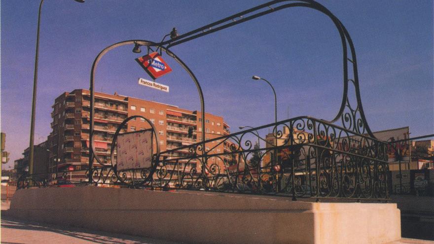 Acceso estación Francos Rodríguez