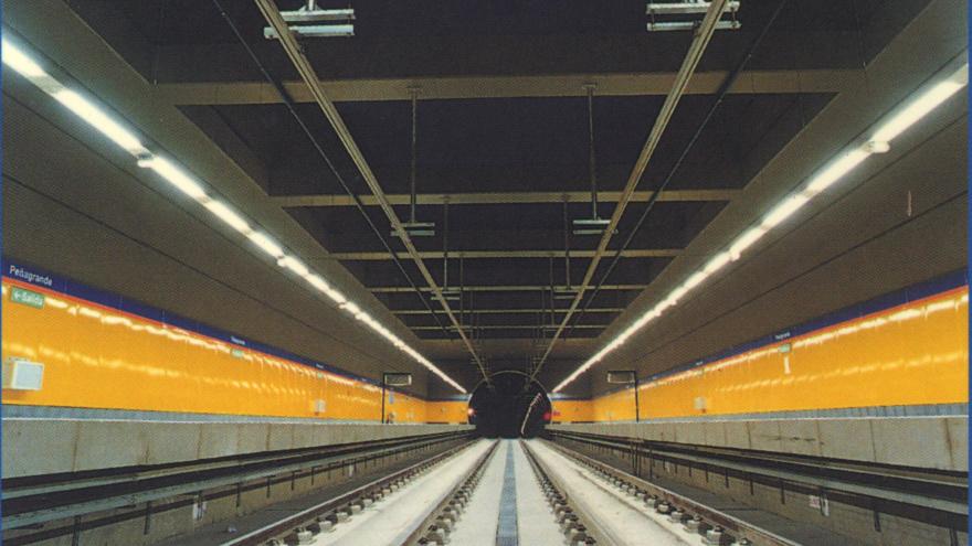Andenes estación Peñagrande