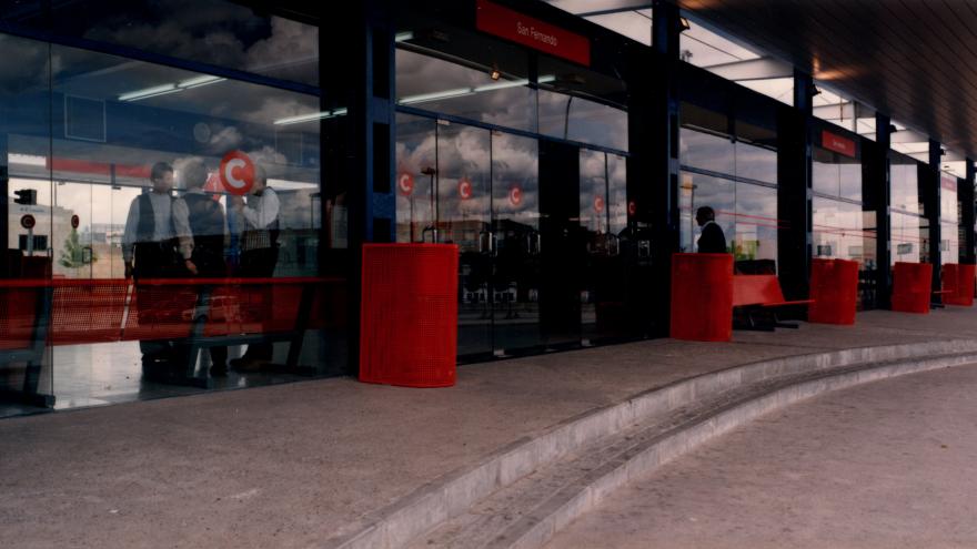 Acceso estación San Fernando