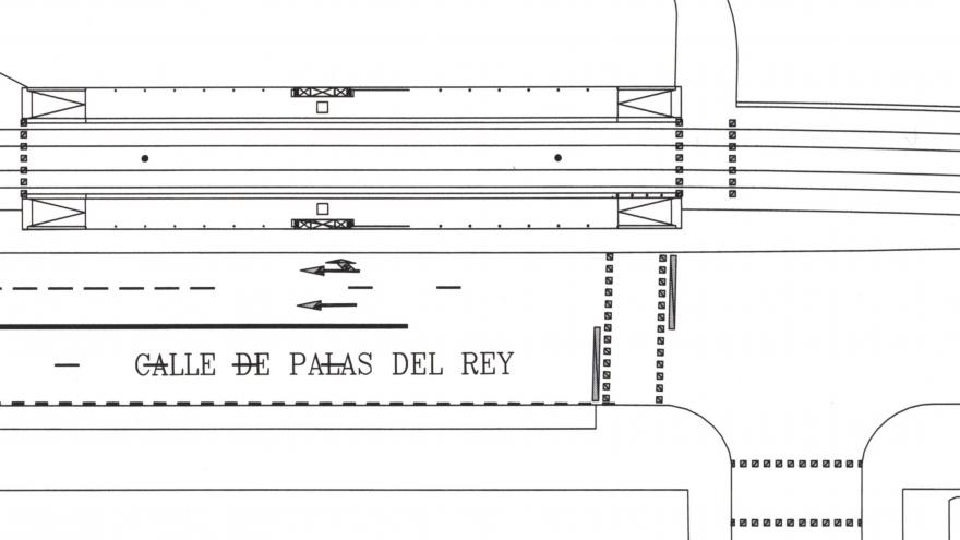 Planta estación Palas de Rey