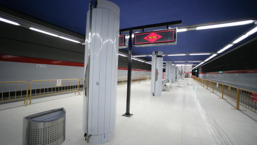 Andén estación María Tudor
