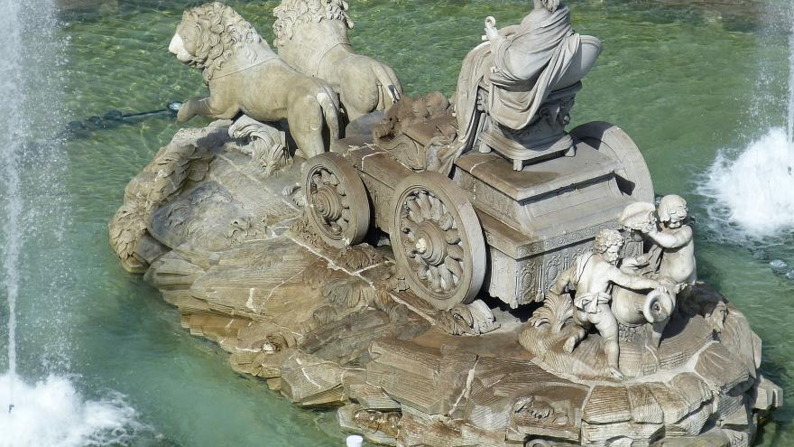 La Cibeles desde el mirador