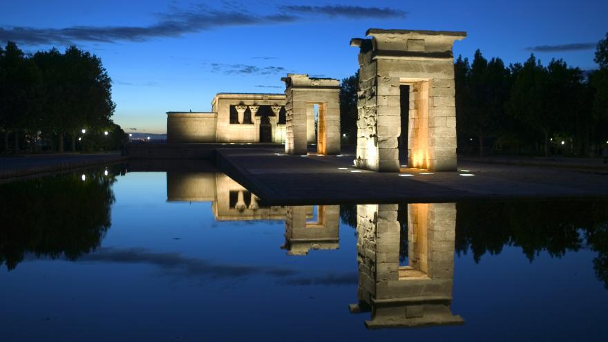 Templo de Debod en Madrid 