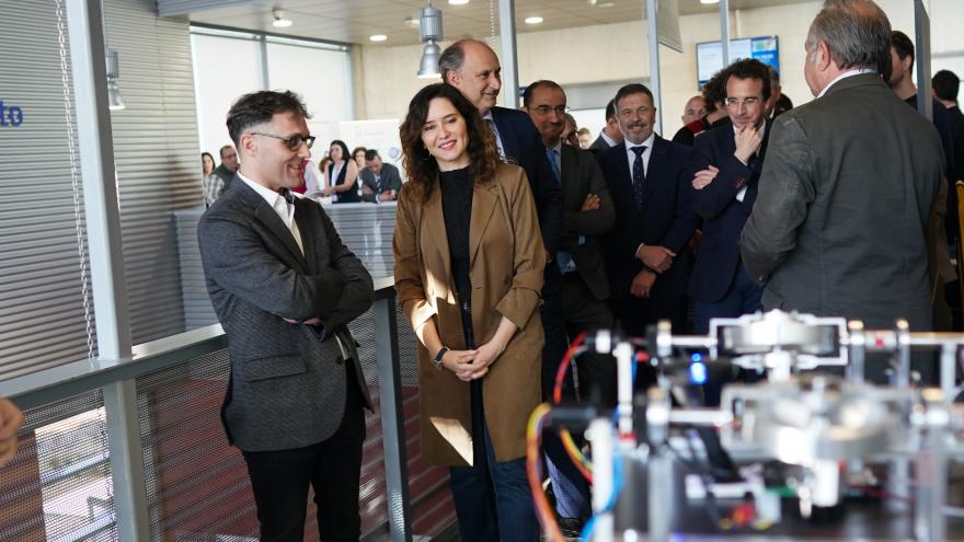 La presidenta durante la presentación