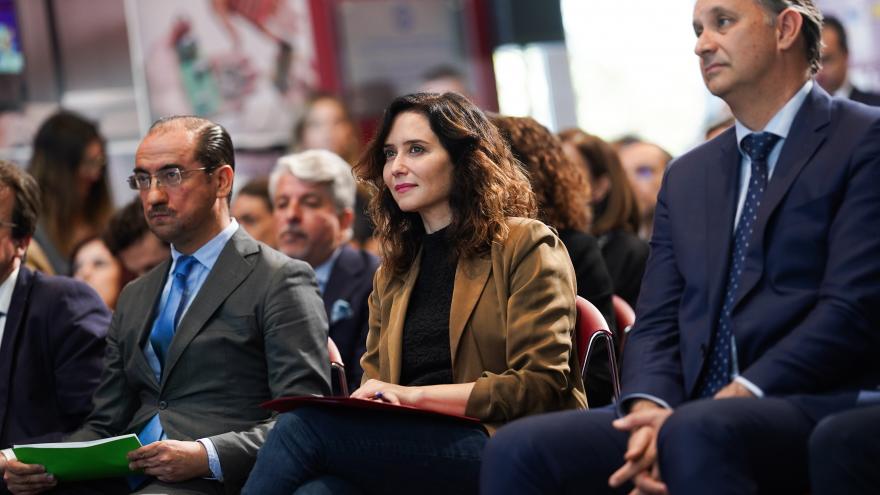 La presidenta durante la presentación