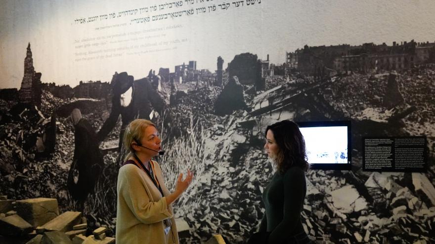 La presidenta en el museo