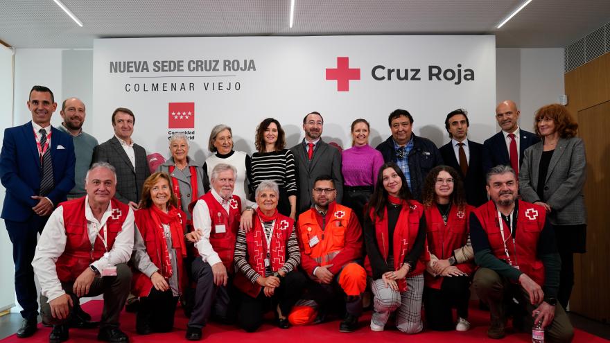La presidenta en la visita