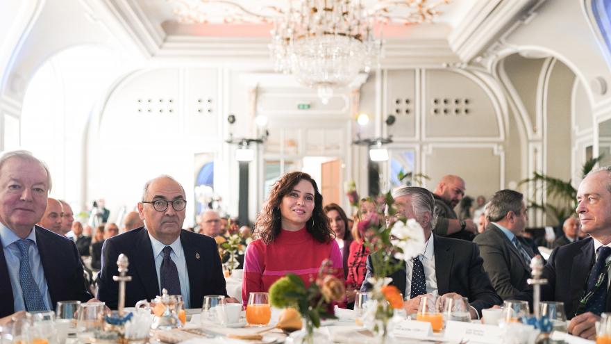 La presidenta durante el acto