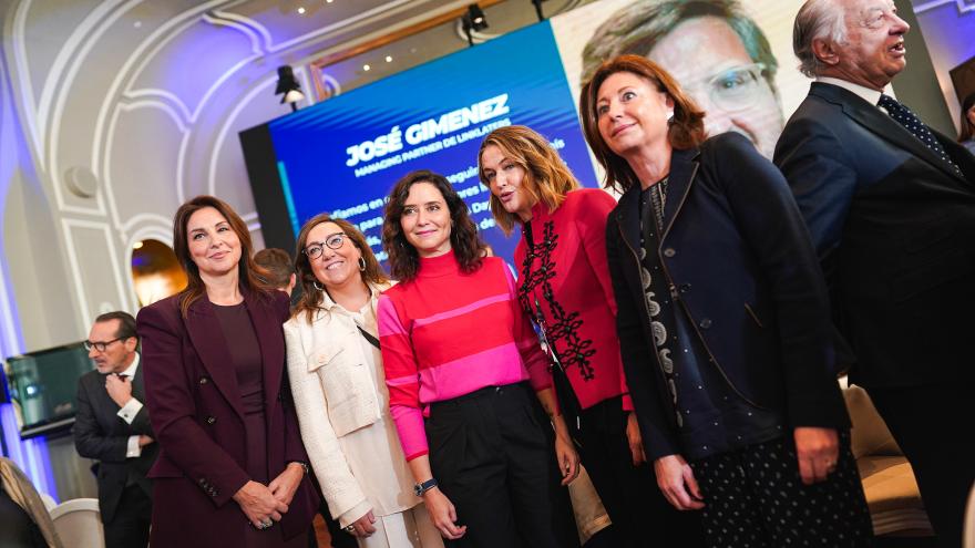 La presidenta durante el acto
