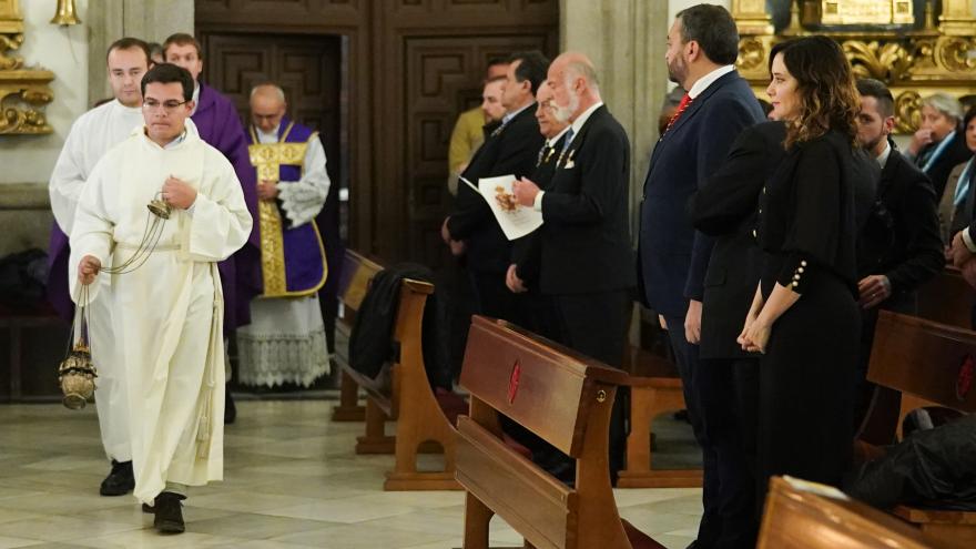 La presidenta en la misa