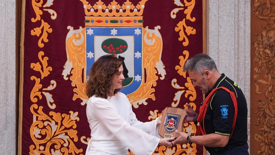 La presidenta durante el acto