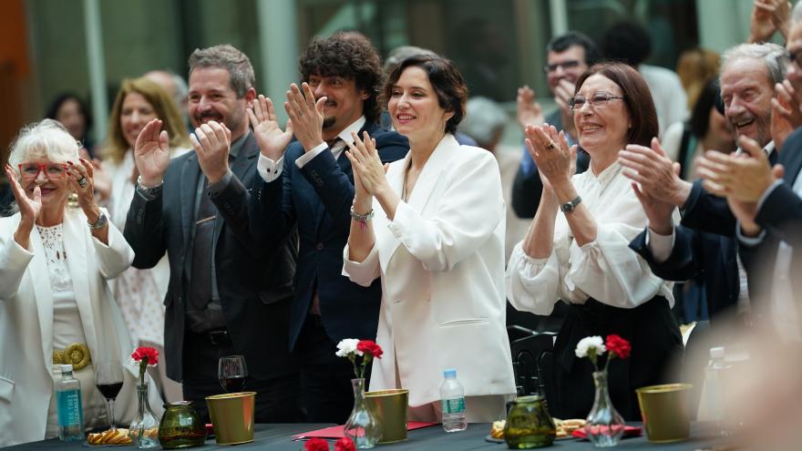 La presidenta durante el acto de presentación