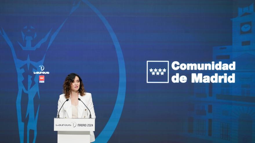La presidenta durante la presentación
