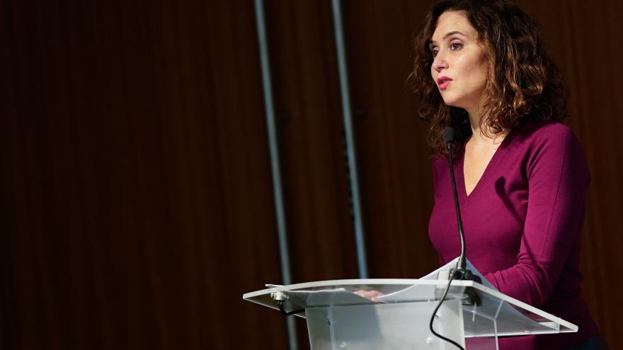 La presidenta durante el acto