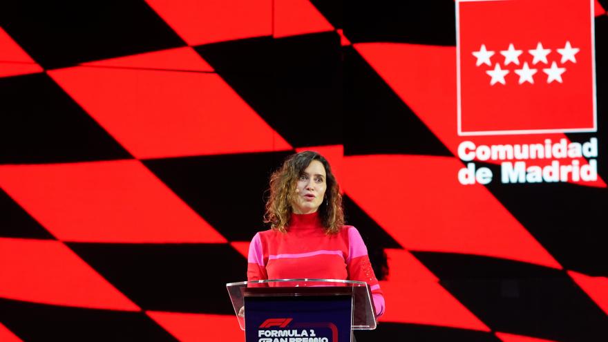 La presidenta durante la presentación