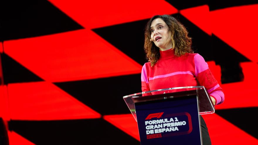 La presidenta durante la presentación