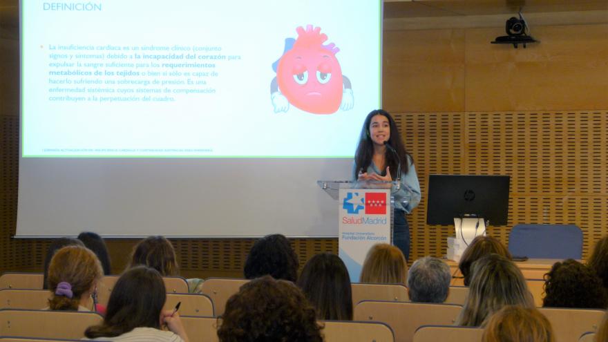 Carla Jimenez residente de 5ª año de Cardiología 