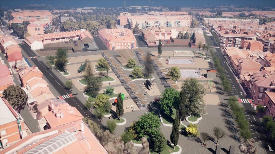 La proyección del parque