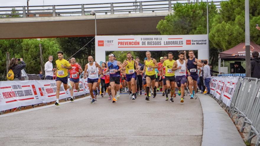 Participantes II Carrera PRL Comunidad de Madrid