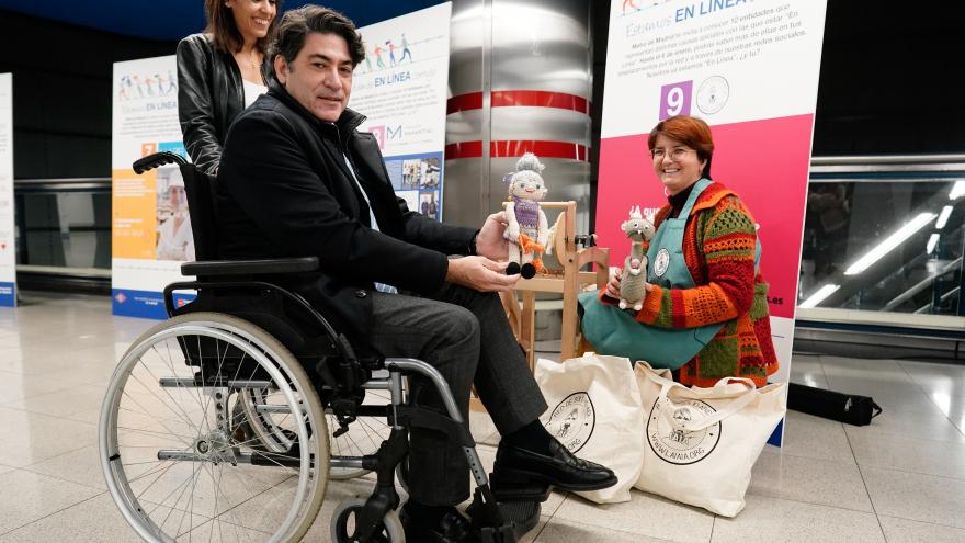 El consejero David Pérez durante la inauguración de la campaña