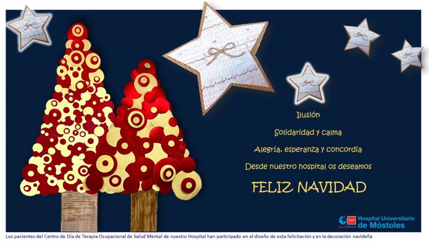 Felicitación de navidad del Hospital