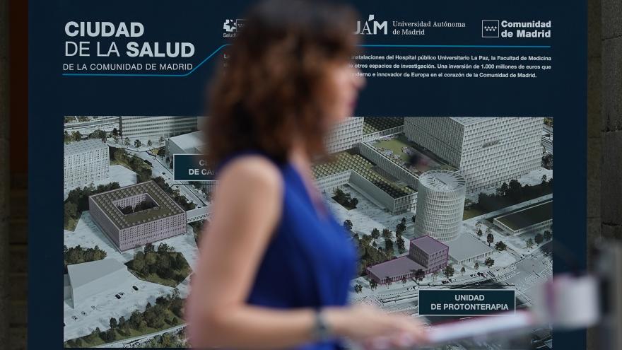 La presidenta durante la presentación