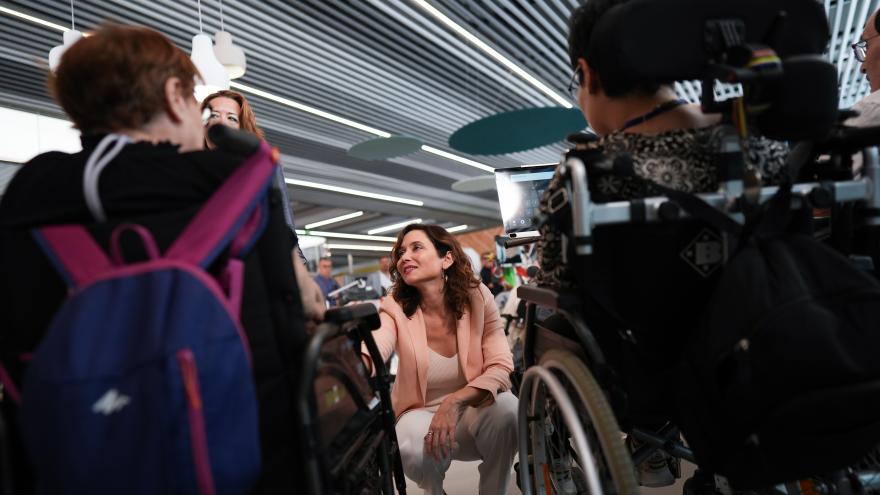 La presidenta en su visita 