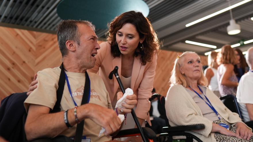 La presidenta en su visita 