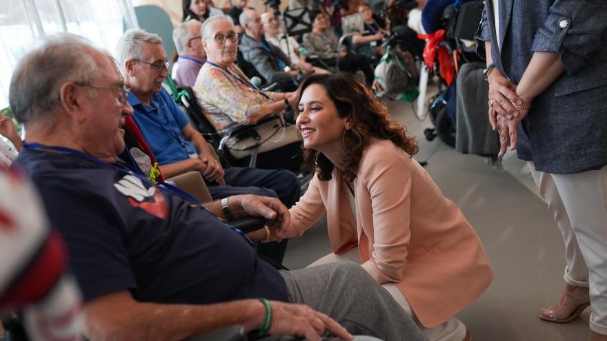 La presidenta en su visita 